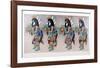 Zuni Rain Dancers-Alice Asmar-Framed Collectable Print