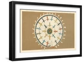 Zuni Sand Altar-null-Framed Art Print