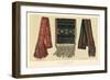 Zuni Woven Sashes-null-Framed Art Print