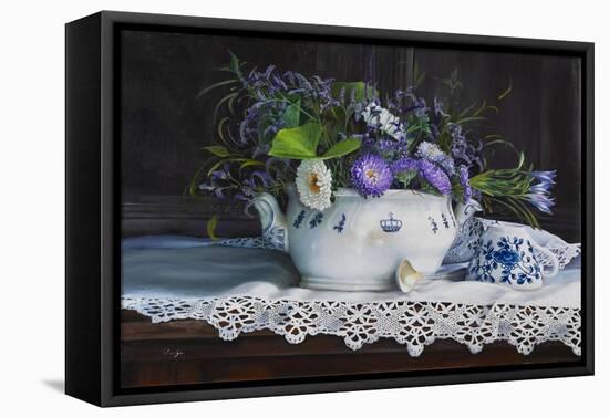 Zuppiera con Tazza-Danka Weitzen-Framed Stretched Canvas