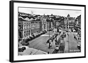 Zurich, Bahnhofplatz-null-Framed Photographic Print