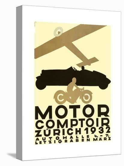 Zurich Cars-null-Stretched Canvas