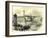 Zurich Cathedral Switzerland-null-Framed Giclee Print