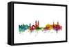 Zurich Switzerland Skyline-Michael Tompsett-Framed Stretched Canvas