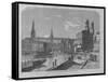 Zurich, the Place Where the Peace Conference Meets.-null-Framed Stretched Canvas