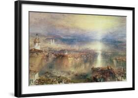 Zurich-J M W Turner-Framed Giclee Print