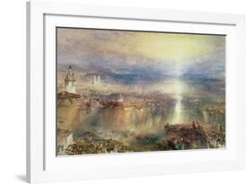 Zurich-J M W Turner-Framed Giclee Print