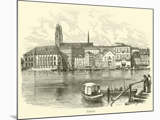 Zurich-null-Mounted Giclee Print