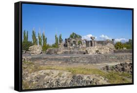 Zvartnots Cathedral, UNESCO World Heritage Site, Yerevan, Armenia, Central Asia, Asia-Jane Sweeney-Framed Stretched Canvas