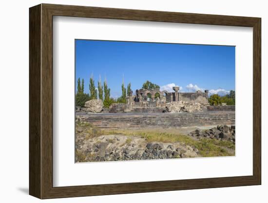 Zvartnots Cathedral, UNESCO World Heritage Site, Yerevan, Armenia, Central Asia, Asia-Jane Sweeney-Framed Photographic Print