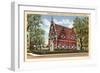 Zwaanendael House, Lewes, Delaware-null-Framed Art Print