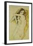 Zwei Frauen in Umarmung, 1911-Egon Schiele-Framed Giclee Print