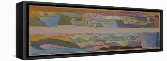 Zwei Kleine Aquarellen-Paul Klee-Framed Stretched Canvas