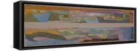 Zwei Kleine Aquarellen-Paul Klee-Framed Stretched Canvas