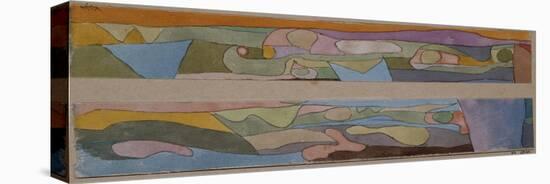 Zwei Kleine Aquarellen-Paul Klee-Stretched Canvas