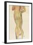 Zwei Stehende Akte, 1913-Egon Schiele-Framed Premium Giclee Print