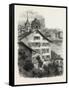 Zwick, from the Lindenhof, Switzerland, 19th Century-null-Framed Stretched Canvas