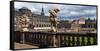 Zwinger Palace, Dresden, Saxony, Germany, Europe-Hans-Peter Merten-Framed Stretched Canvas