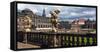 Zwinger Palace, Dresden, Saxony, Germany, Europe-Hans-Peter Merten-Framed Stretched Canvas