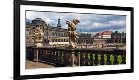 Zwinger Palace, Dresden, Saxony, Germany, Europe-Hans-Peter Merten-Framed Photographic Print