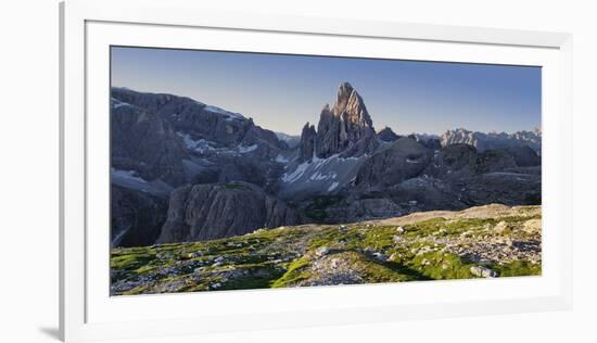 Zwšlferkofel, North Face, South Tyrol, the Dolomites Mountains, Italy-Rainer Mirau-Framed Photographic Print