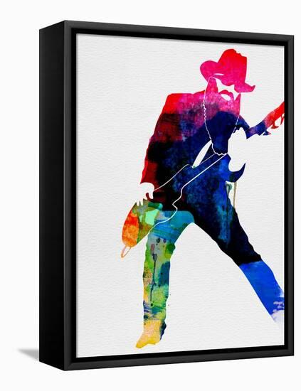 ZZ Top Watercolor-Lana Feldman-Framed Stretched Canvas