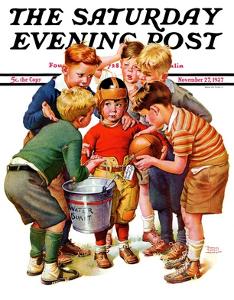 frances tipton hunter you can be the water boy saturday evening post cover november 27 1937_u l phwy1z0