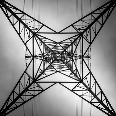 black and white abstract