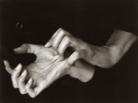 Hands of Georgia O'Keefe, by Alfred Stieglitz