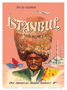 Istanbul Turkey And The Near East Fly By Clipper Pan American World Airways Istanbul Turkey And The Near East Fly By Clipper Pan American World Airways