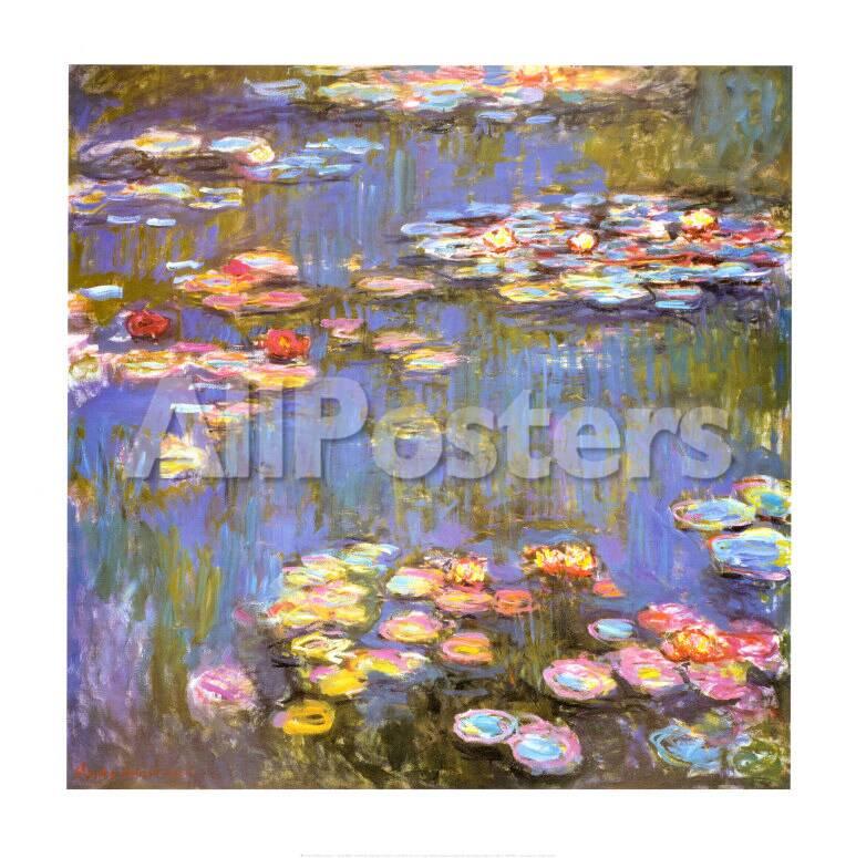 Populære blomster posters hos allposters.no Monets blomster billeder