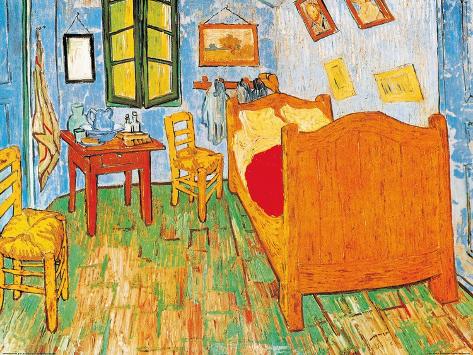 Soveværelset i arles, ca.1887 kunst af vincent van gogh på allposters.dk Spisestuer selges