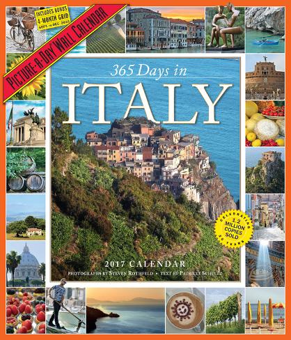365 Days In Italy Picture-A-Day - 2017 Calendar Kalender bei AllPosters.de