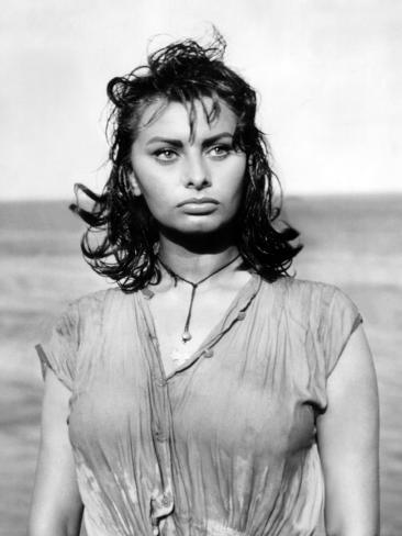 Boy on a Dolphin, Sophia Loren, 1957 Foto bei AllPosters.de