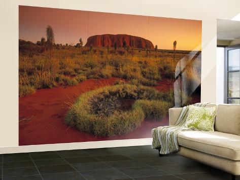 Ayers Rock, Northern Territory, Australia Fototapete ...