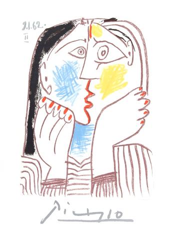 Gesicht Sammlerdrucke von Pablo Picasso bei AllPosters.de