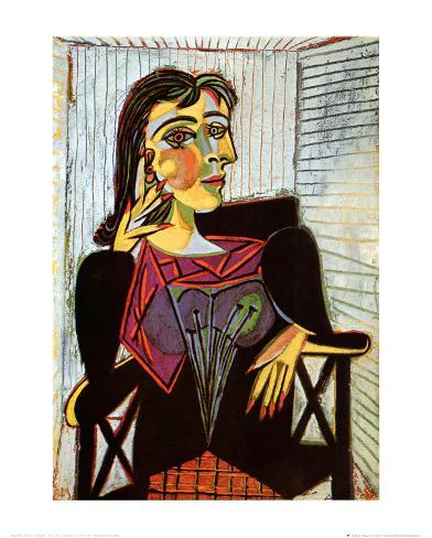 Portrait of Dora Maar, c.1937 Kunstdrucke von Pablo ...