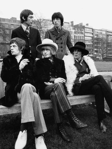 Rolling Stones Mick Jagger Brian Jones, Bill Wyman Keith ...