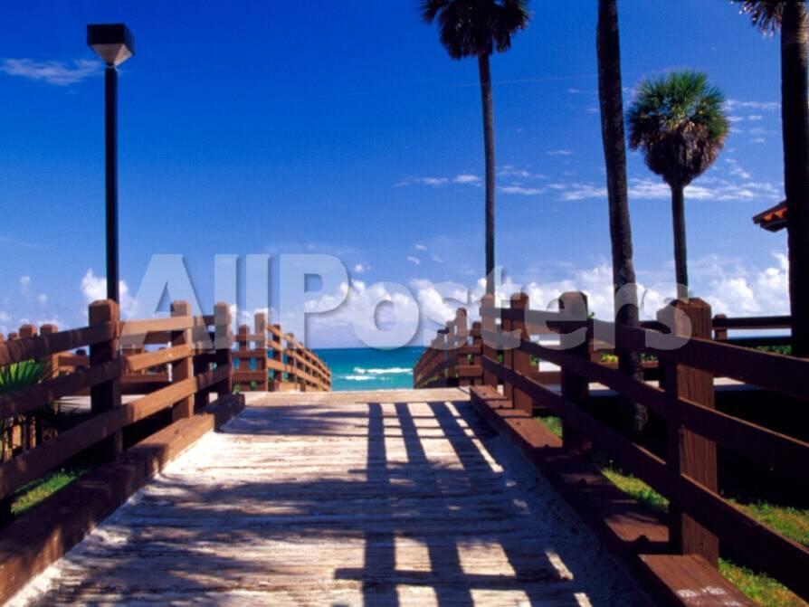 Boardwalk South Beach Miami Florida Usa Fotoprint Van Terry Boardwalk South Beach Miami Florida Usa Fotoprint Van Terry Eggers Bij Allposters Nl
