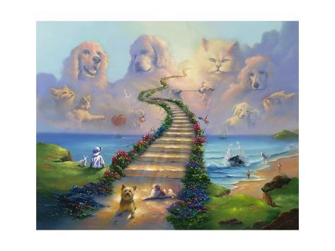 オールポスターズの ジム ウォーレン all pets go to heaven ジクレー