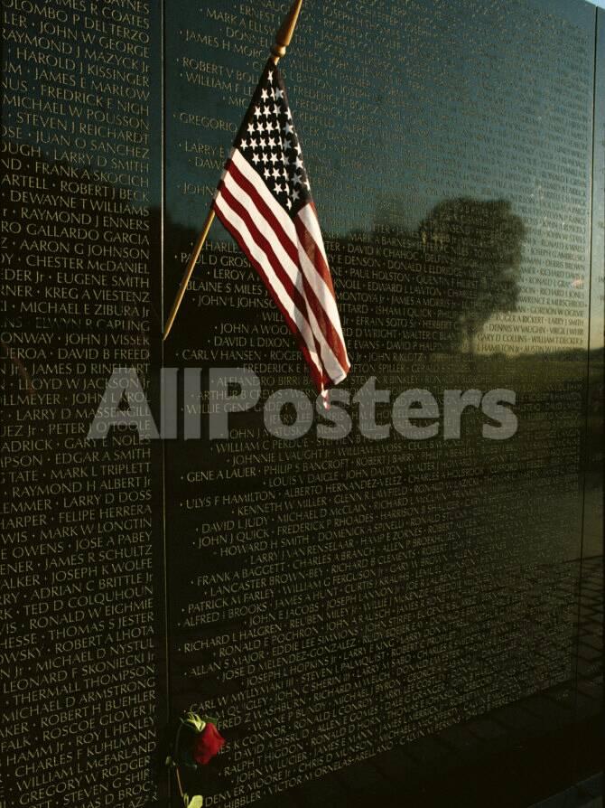 オールポスターズの メドフォード テイラー american flag left at the