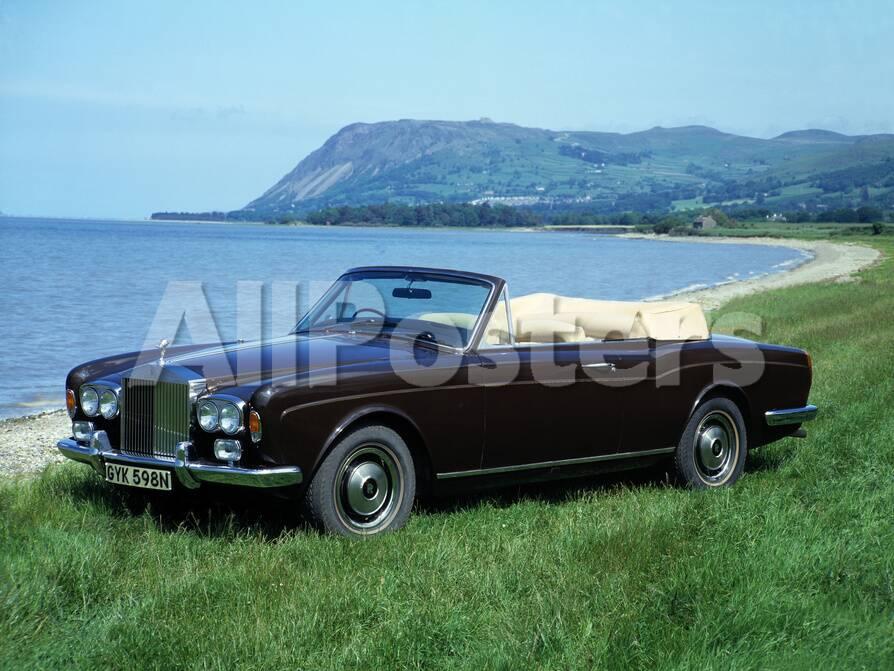 1975 Rolls Royce Corniche Convertible Photographic Print At