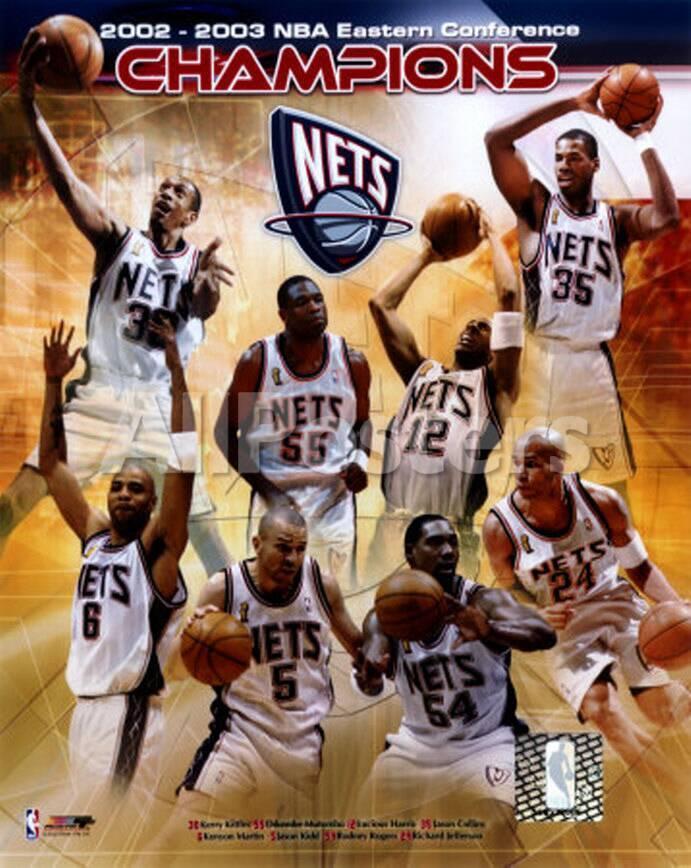 2002-2003 New Jersey Nets East Conference Champions' Photo | AllPosters.com