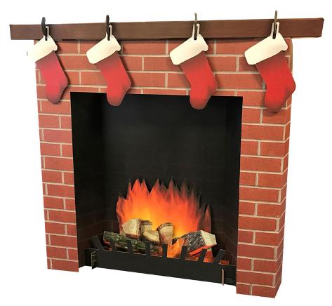 fireplace 3d cutout fireplace 3d cutout