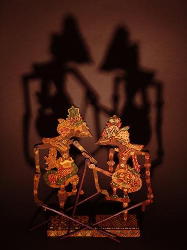 Javanese Shadow Puppets Photographic Print by Abdul Kadir 