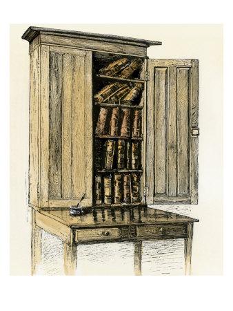 Abraham Lincoln's Law Office Bookcase and Writing-Desk ...