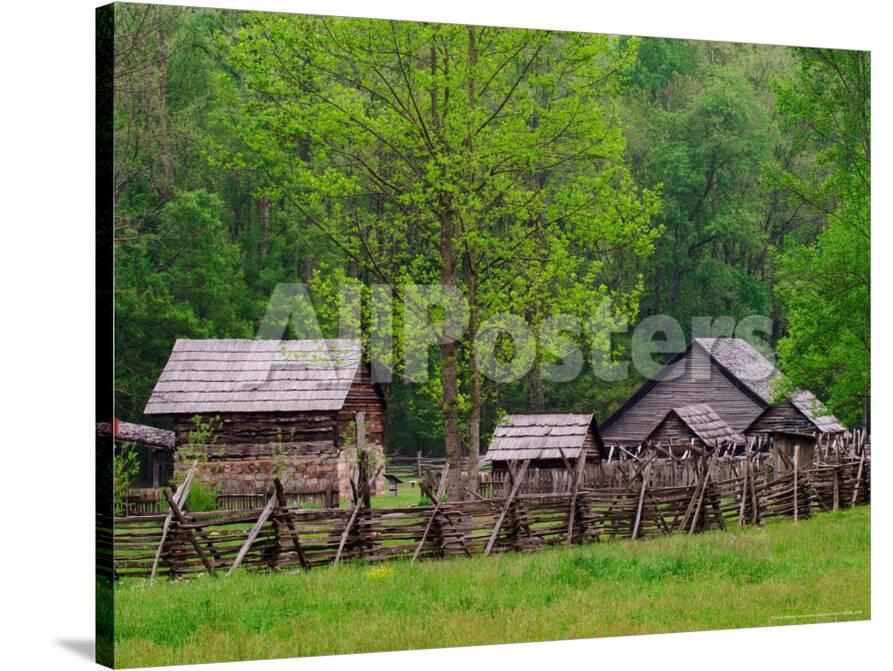 Pioneer Homestead Great Smoky Mountains North Carolina Usa