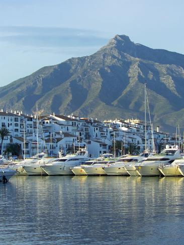 Puerto Banus Marina, Marbella, Malaga Province, Andalucia, Spain