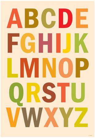 alphabet list art poster print photo allposterscom