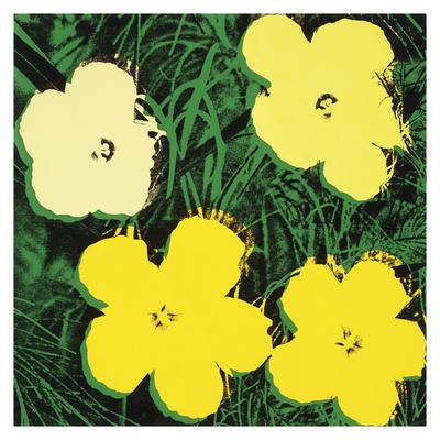 Flowers C 1970 Yellow Art Andy Warhol Allposters Com
